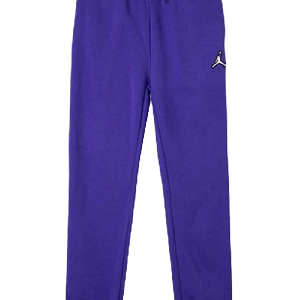 **WORN ONCE** air jordan purple dark concord jumpman jogger sweats